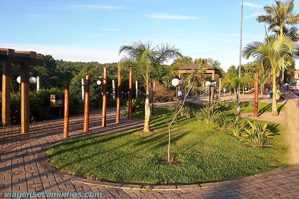 Praça do Ferroviário - Piratuba SC