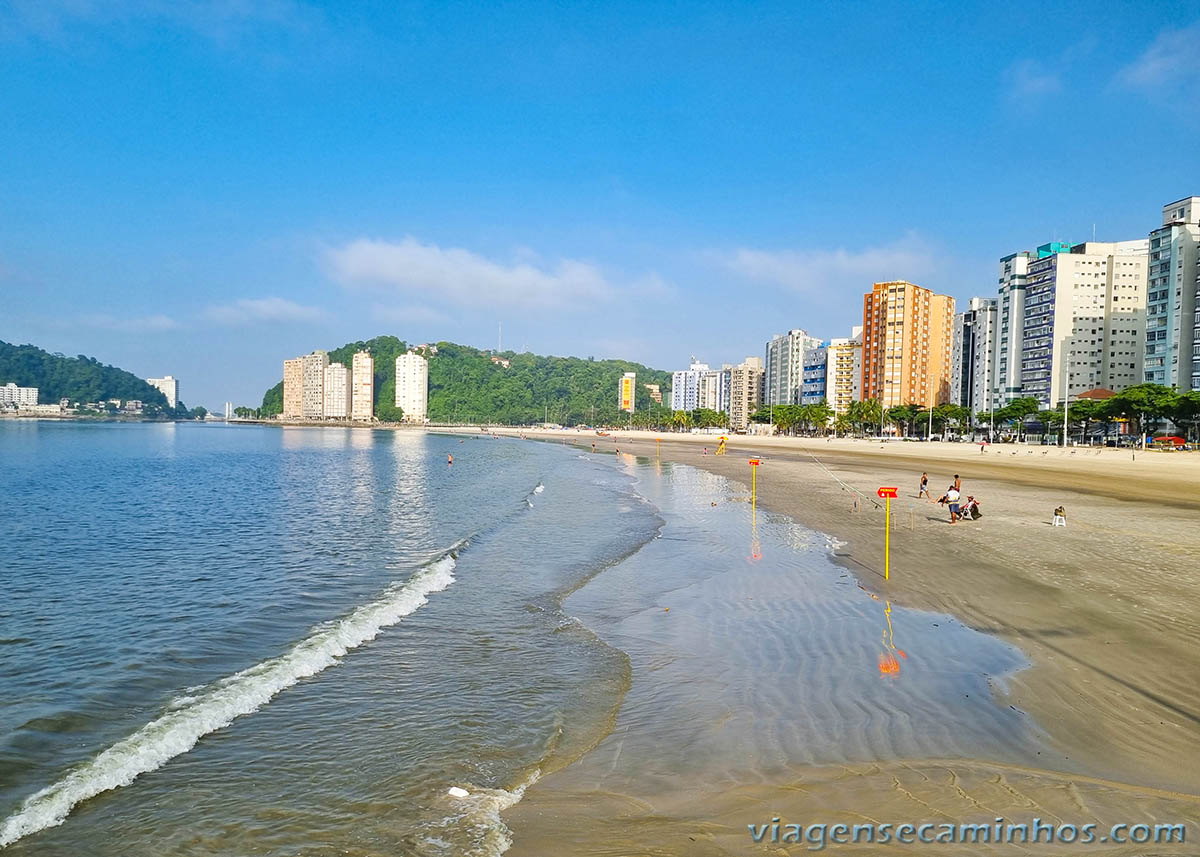 Praia do Gonzaguinha - São Vicente SP