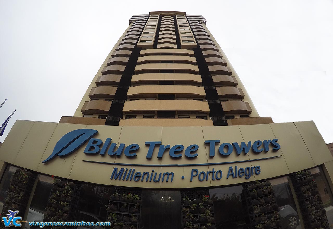 Fachada do Blue Tree Towers Millennium Porto Alegre