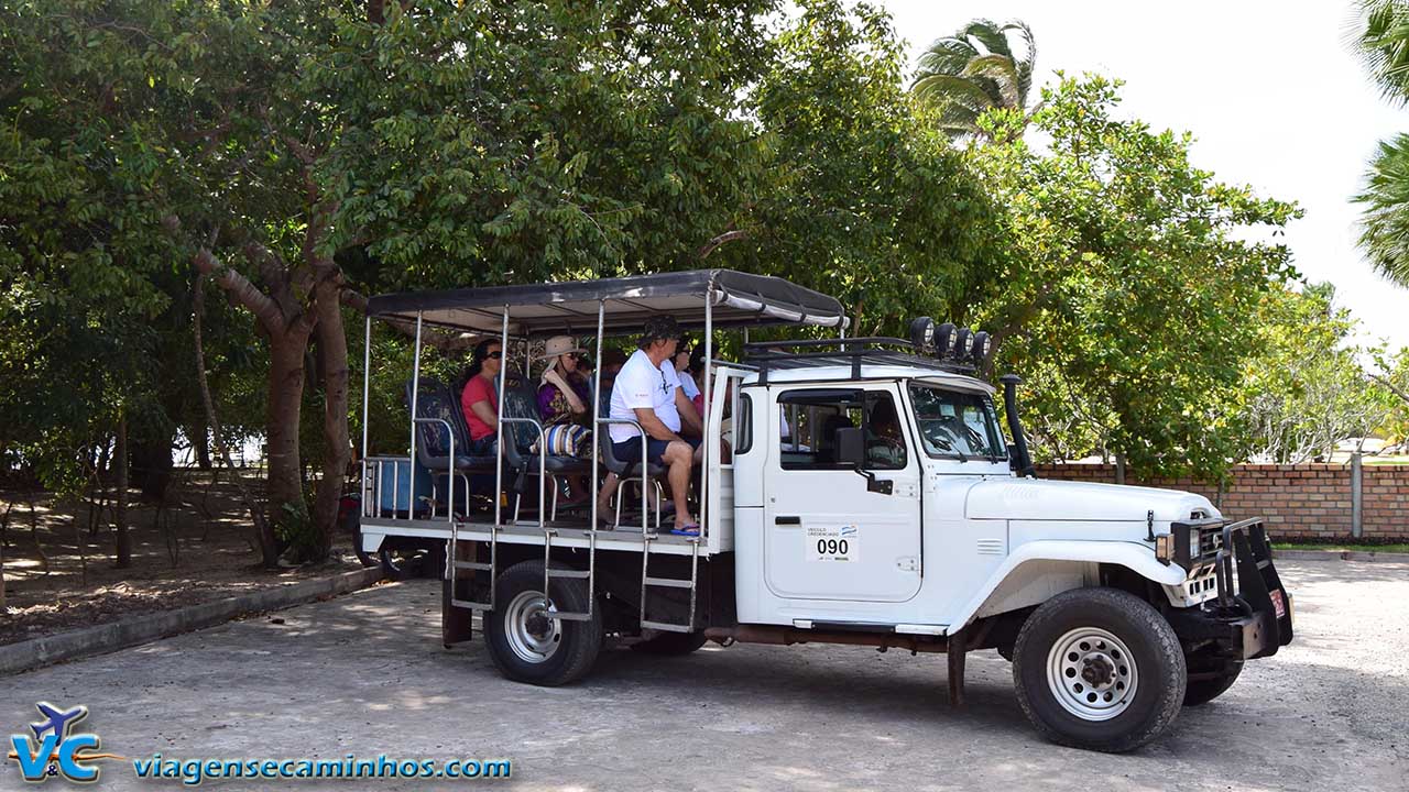 Transporte de Toyota 4x4 para excursões nos Lençóis Maranhenses