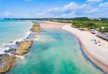 Praia Tabuba - Barra de Santo Antônio