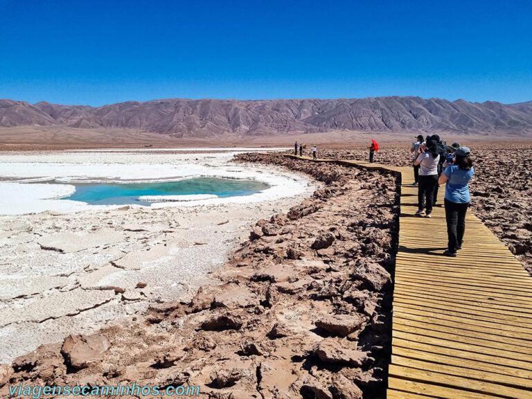 Lagunas Escondidas de Baltinache: Lagoas coloridas do Atacama - Viagens ...