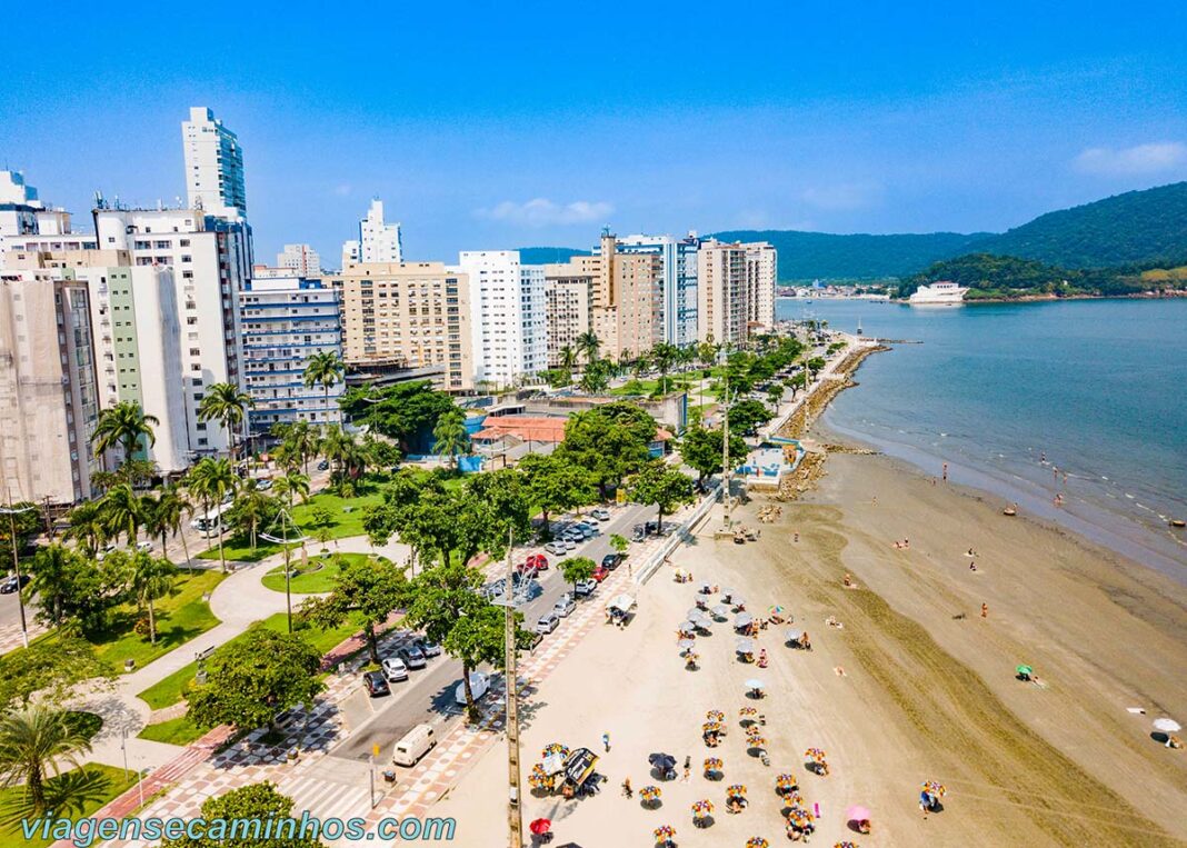 Melhores praias de Santos