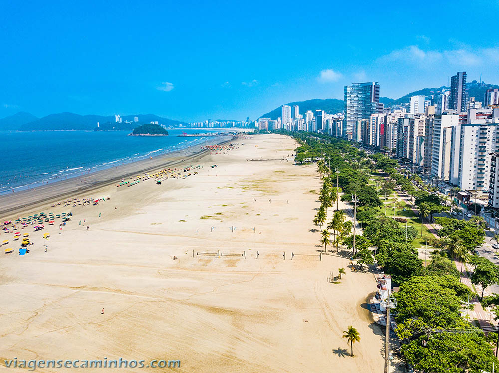 Melhores praias de Santos