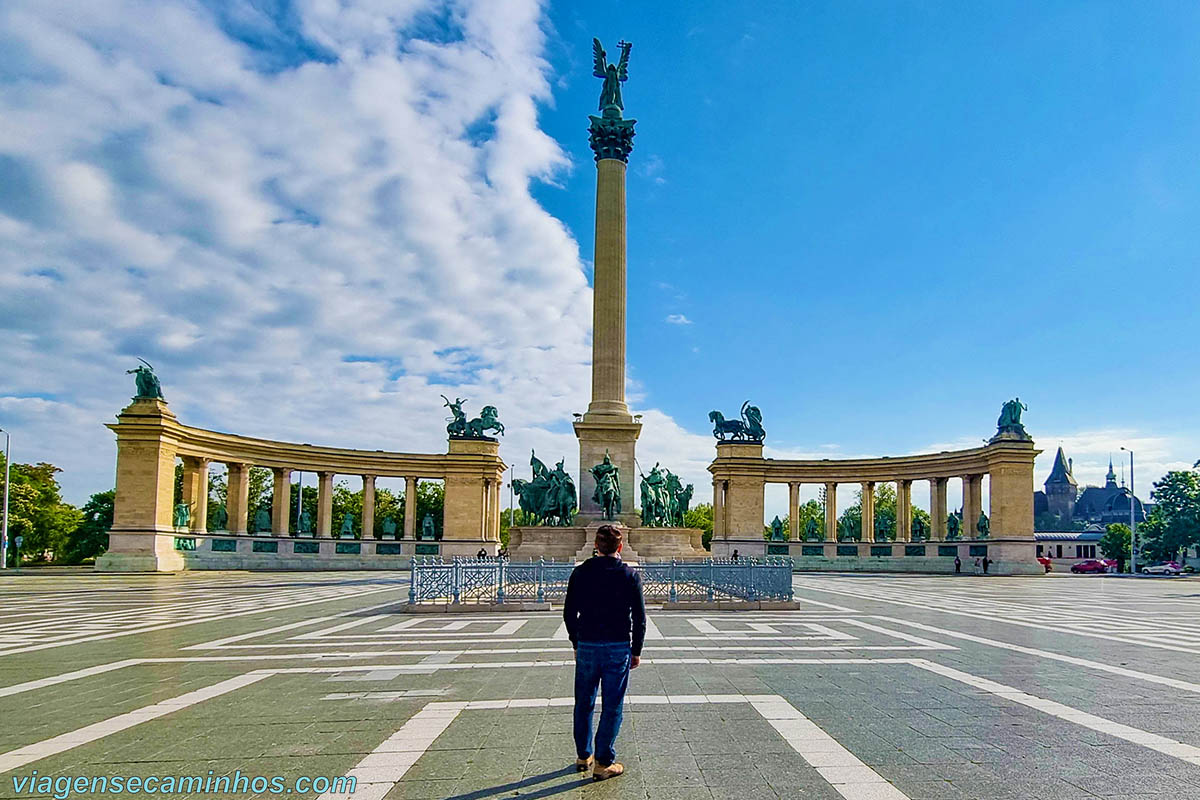 Budapeste - Praça dos Heróis