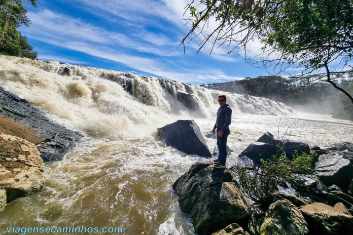 Salto Rio Correntes - Frei Rogério SC