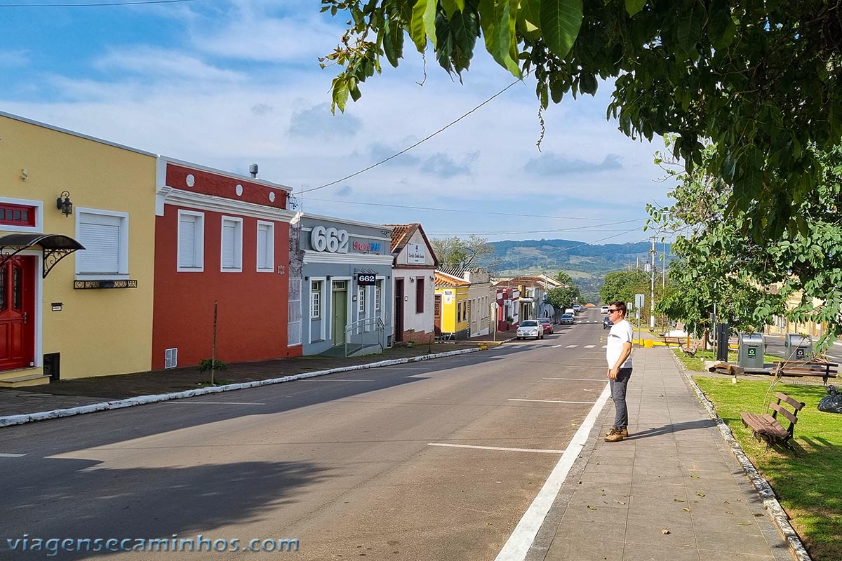 Av. Borges de Medeiros - Santo Antônio da Patrulha