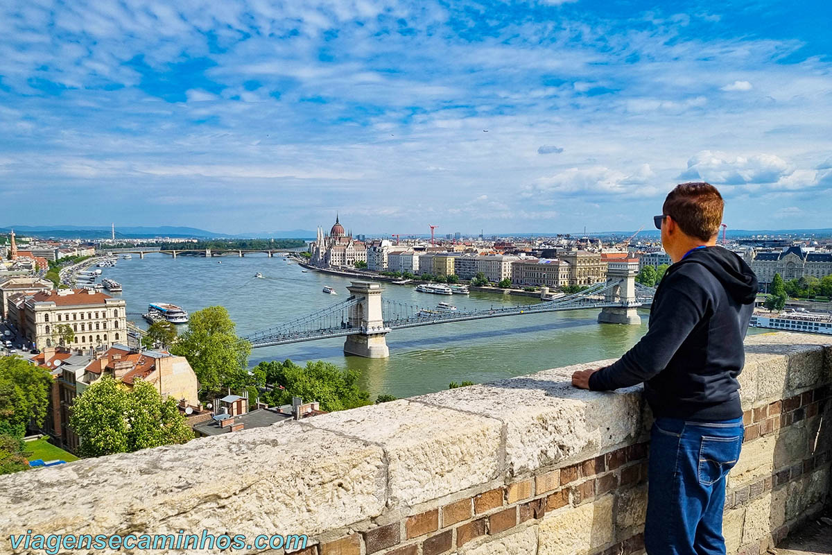 Budapeste - Mirante do Castelo de Buda
