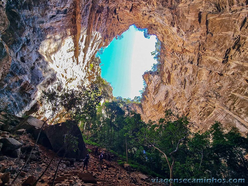 Claraboia na Gruta do Janelão - Peruaçu