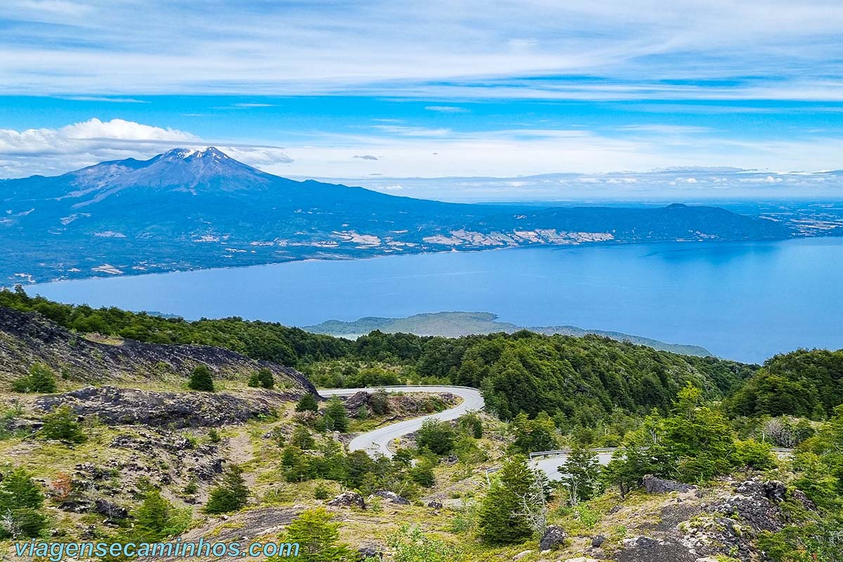 Estrada para o Vulcão Osorno