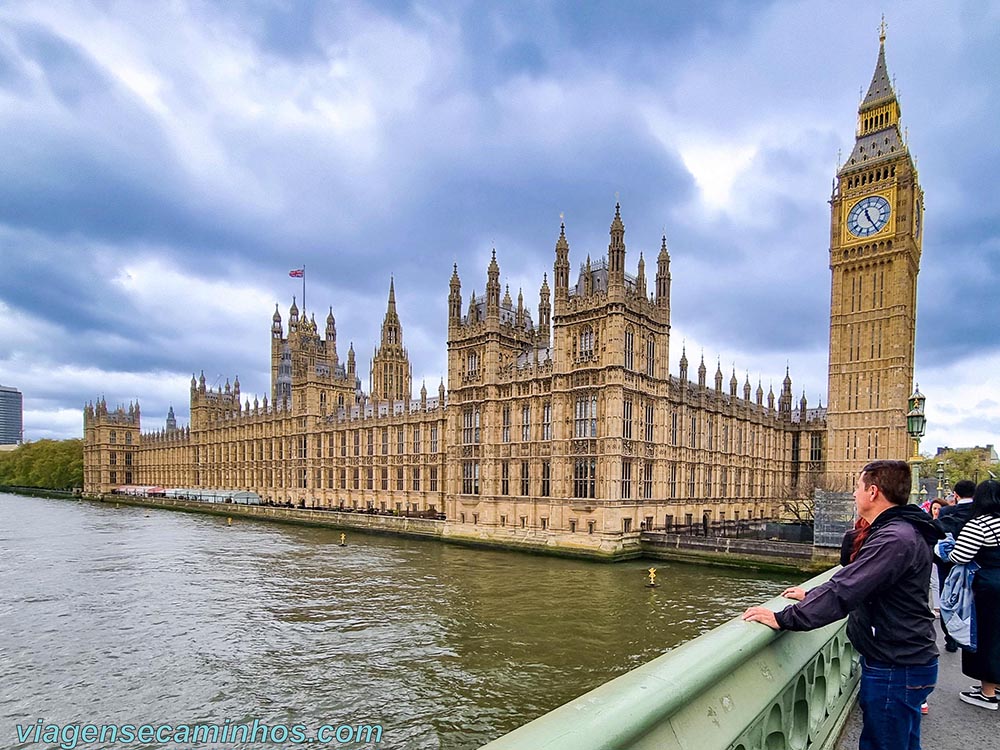 Londres - Big Ben e Parlamento Britânico