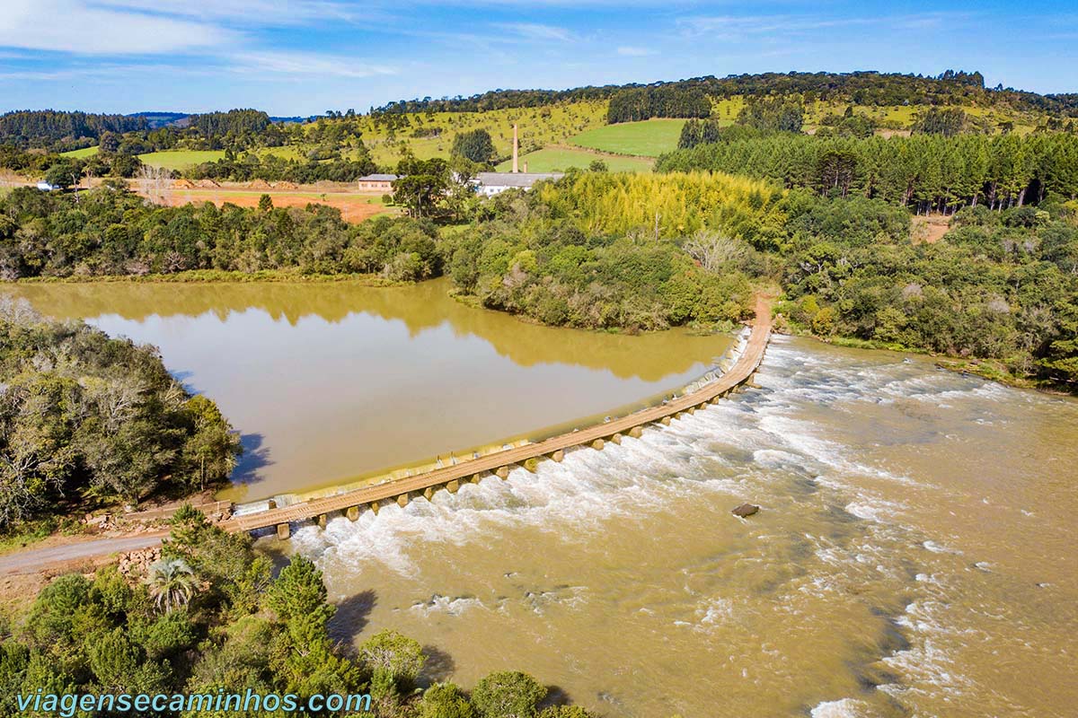 Ponte do Rio Correntes - Frei Rogério-Curitibanos