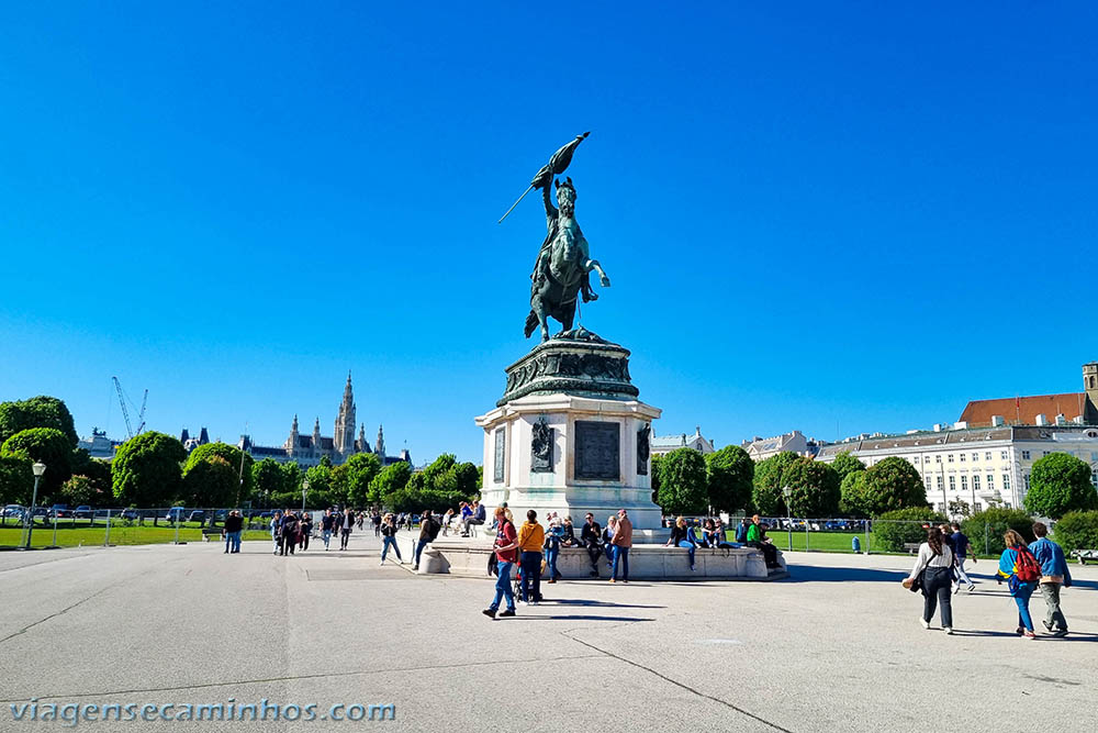 Praça dos Heróis - Viena, Áustria