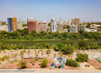 Teresina - Parque Potycabana e bairro Frei Serafim