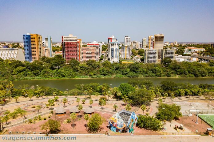 Teresina - Parque Potycabana e bairro Frei Serafim