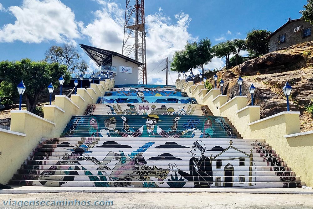 Escadaria Costa e Silva - Amarante PI