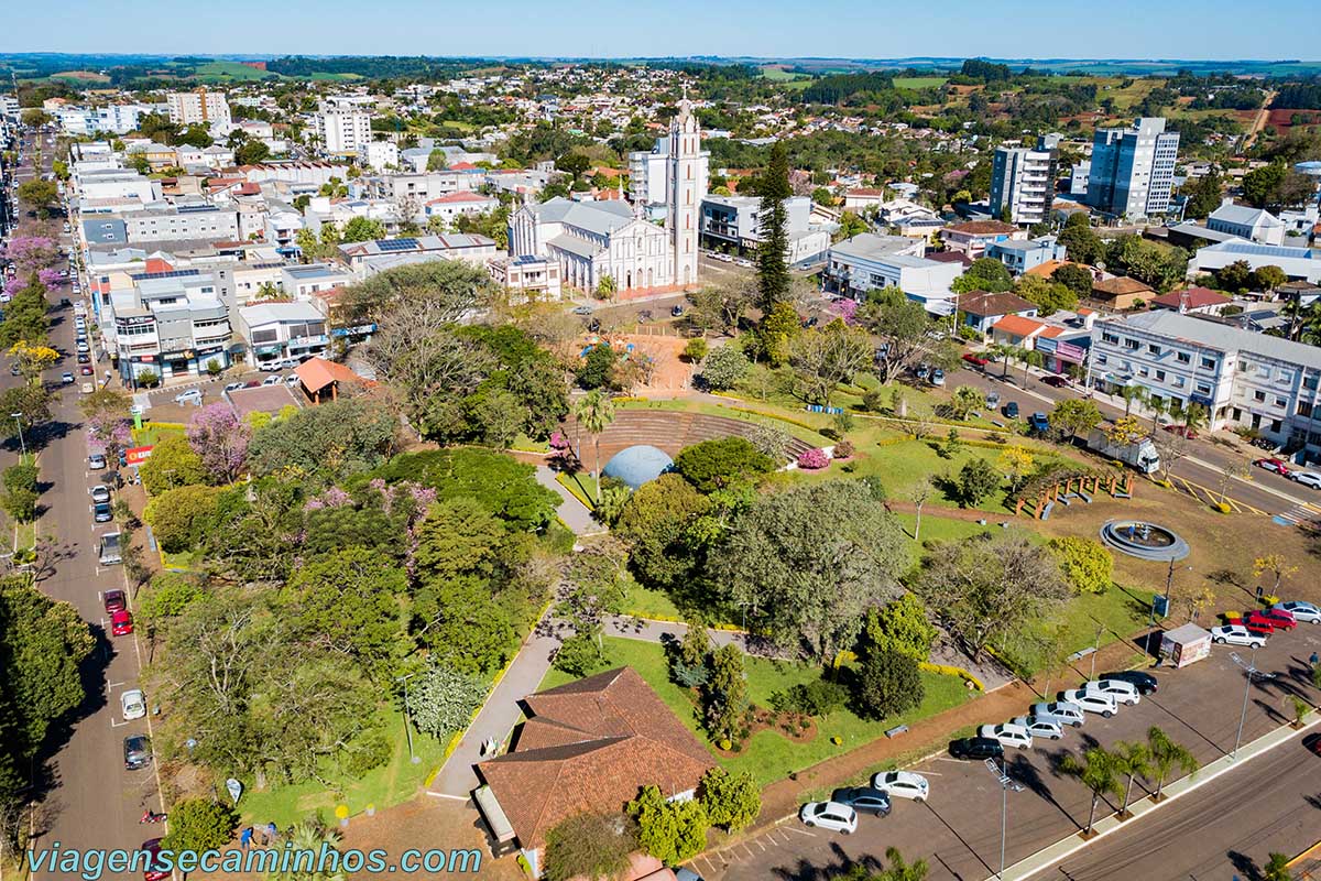 Três Passos - Praça Reneu Geraldin Mertz