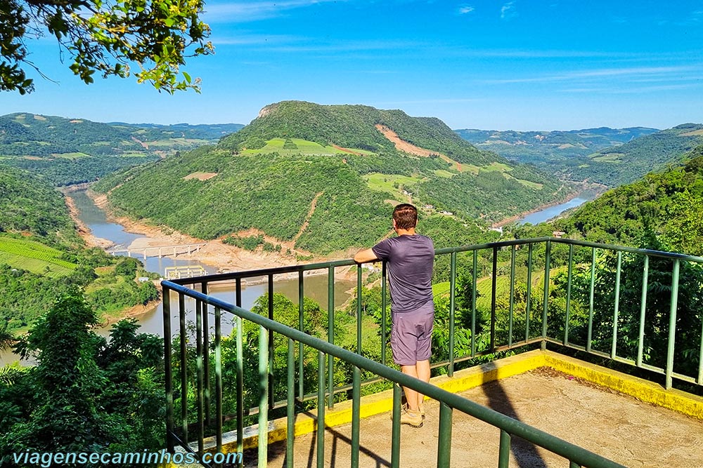 Cotiporã - Mirante do Vale da Ferradura no Rio das Antas