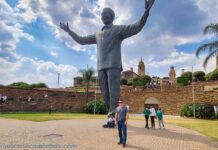 Pretória - Estátua de Mandela