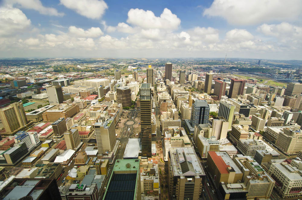 Joanesburgo - Vista do Carlton Centre