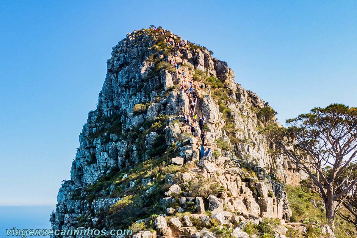 Final da trilha Lion's Head